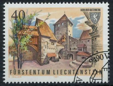 Liechtenstein 1981 Nr 781 gestempelt S4F808E