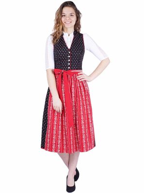 Spieth & Wensky Dirndl Estella inkl. Schürze vers. Farben - Farbe: schwa