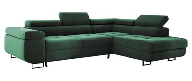 Ecksofa mit Schlaffunktion Montana Eckcouch L-Form Polsterecke Wohnlandschaft