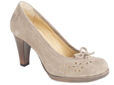 Spieth & Wensky Trachtenpumps Jena taupe beige creme - Farbe: Crosta