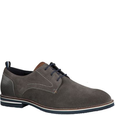 S. Oliver Herren Halbschuhe 13202 grey - Größe: 42
