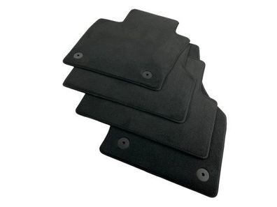 OEM Audi Q3 Fussmatten Velours schwarz Original 8U Teppich Stoff RSQ3 4 teilig