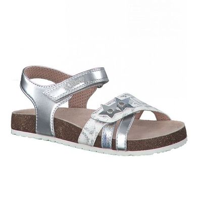 S. Oliver Sandalen Kinder 38500 silver comb - Größe: 35