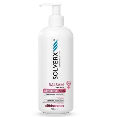 Solverx Damen Feuchtigkeitslotion 400ml Sensitive