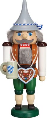 Nussknacker Bayer mit Maßkrug BxHxT 11x27x9cm NEU Weihnachten Seiffen Nutcracker