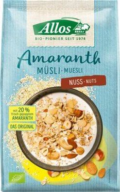 Allos Amaranth Nuss Müsli 375g