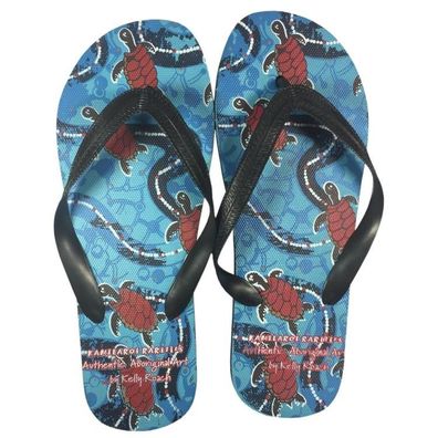 Thongs Australien 'Kamilaroi Gali Waraba' Gr. 14 Large, 1 Paar 1 St