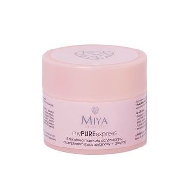 Miya Cosmetics My Pure Express 5-min-Maske, 50 g