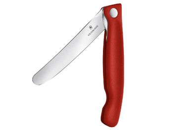 Swiss Classic, Picknick Messer, 11cm, gerade, rot, B