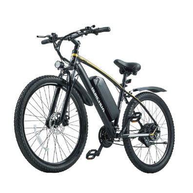 Burchda RX60 E-Bike 48V 15AH abnehmbarer Akku, 500W Motor 27,5 * 2,8-Zoll-Reifen