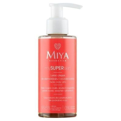 Miya Cosmetics Leichtes Reinigungsöl, 140 ml