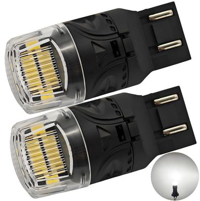 2 Stuck W21/5W LED-Lampe 7443 12V CANBUS 1800lm weiss Off-Road