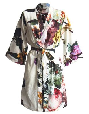 Essenza Satin-Kimono Fleur