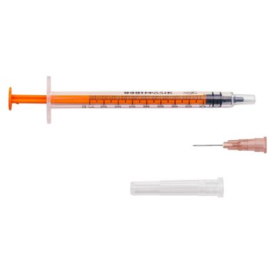 10 x Zarys dicoTUBER Einwegspritze 1 ml Spritze mit Kanüle Nadel Einmalspritze