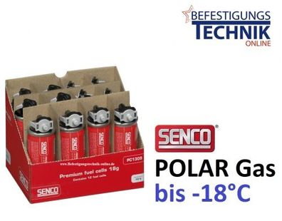 12x Gaskartuschen Polar Gas gelber Ring für Senco Paslode Tjep Makita Hitachi BeA 80m