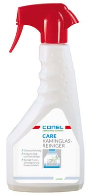 CONEL CARE Kaminglasreiniger 500ml Handsprayflasche auch für Kaminzubehör