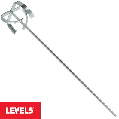 LEVEL5 32" 81cm Mischer Mörtelrührer Rührstab Gipsrührer Mörtelmischer 5-292