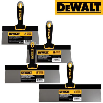 DEWALT Fassadenspachtel Profi 204-356mm mit weichem Griff Klinge Edelstahl