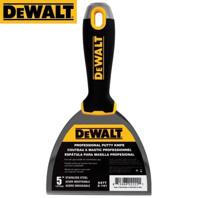 Profi Spachtel DEWALT Edelstahl 127 mm/5" Malerspachtel Trockenbau 2-141