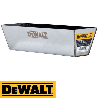 Spachtelkasten DEWALT 305mm Schlammpfanne aus rostfreiem Stahl Trockenbau 2-332