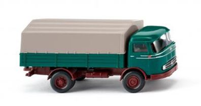 Wiking 043403 - Pritschen-Lkw (MB LP 321) opalgrün (1:87) H0 - NEU/OVP