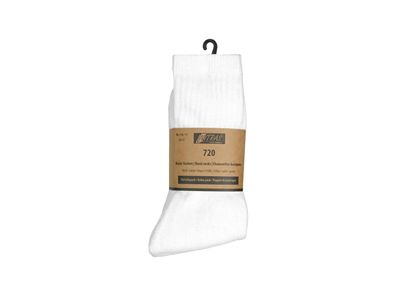 NITRAS Socken "Basic" 54 % Baumwolle, 44 % Polyest weiß, Gr. 35