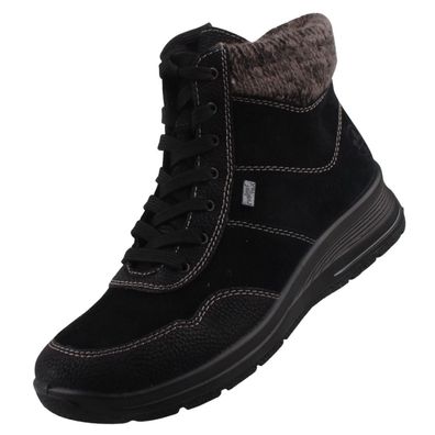 Rieker Damen TEX Stiefelette gefüttert Schwarz L7710-00