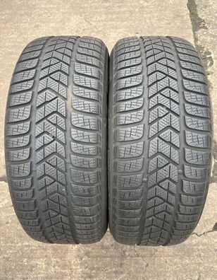 2x Winterreifen 235/55 R17 99H Pirelli Winter Sottozero 3 DOT17 6,5-7mm