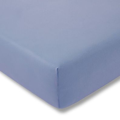 Estella Jersey-Spannlaken 100x200cm Farbe hellblau