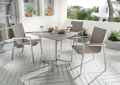 Destiny Sitzgruppe ALTOS II mit LOFT Tisch (3 Personen)