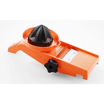 TNS-2000 Orange-Schwarz Gemüsehobel/vegetable slicer "ALL IN ONE" das Original