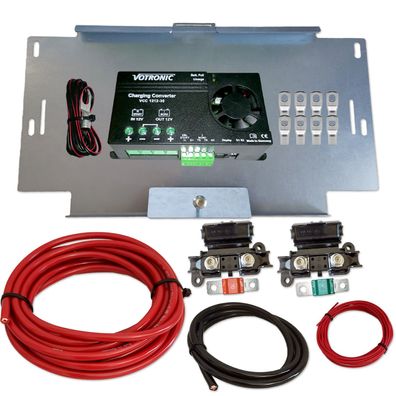 Votronic VCC 1212-30 Ladebooster- Zweitbatterieset mit 5m ECu Kabelsatz 10mm²