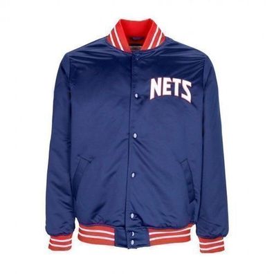 Mitchell & Ness Herren Jacke NBA Heavyweight Satin Jacket New Jersey Nets