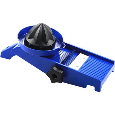 TNS-2000 Hellblau-Schwarz Gemüsehobel/vegetable slicer das Original