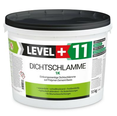 Dichtschlämme 1K Trockener Keller Treppe Abdichten Aussen Balkon 10Kg RM11