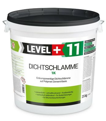 Dichtschlämme 1K Trockener Keller Treppe Abdichten Aussen Balkon 25Kg RM11