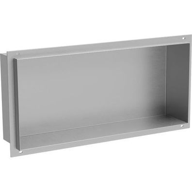 Mexen X-Wall-NR Einbauregal ohne Rahmen 45 x 20 cm, inox - 1911452010