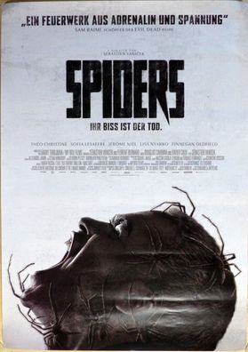 Spiders - Ihr Biss ist der Tod - Original Kinoplakat A0 - Théo Christine - Filmposter