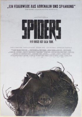 Spiders - Ihr Biss ist der Tod - Original Kinoplakat A1 - Théo Christine - Filmposter