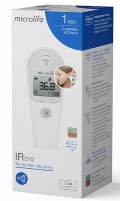 Microlife Infrarot Ohrthermometer IR 310 â?? Präzises und Schnelles Fiebermessen fér