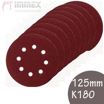 Makita Schleifscheiben 10x 125mm K180 P-43583