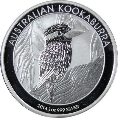 Australien Kookaburra - 2014 1 Oz Silber*