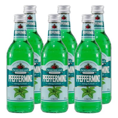 Nordbrand Pfefferminz Likör (6 x 0,35L)