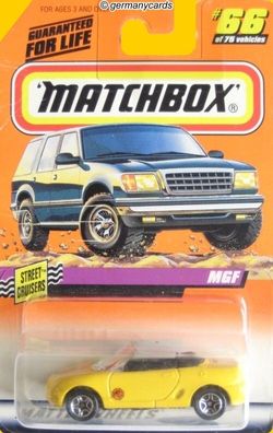 Spielzeugauto Matchbox 1998* MGF