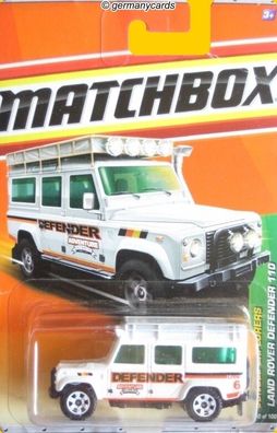 Spielzeugauto Matchbox 2011* Land Rover Defender 110