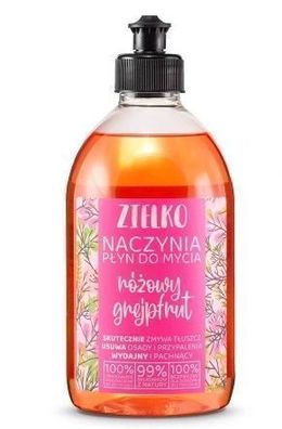 Zielko, Geschirrspülmittel, Pink Grapefruit, 500 ml