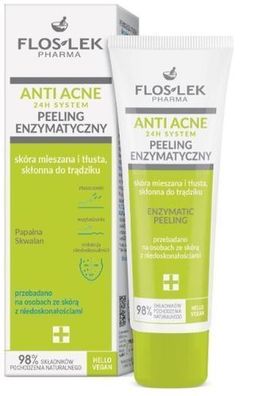 Flos-Lek Pharma Anti Akne Enzym Peeling, 50 ml