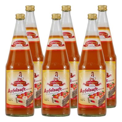 Fruchtgundl Apfelsaft naturtrüb (6 x 1,0L)