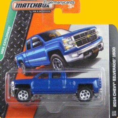 Spielzeugauto Matchbox 2014* Chevrolet Silverado 1500 2014