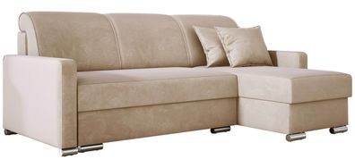 Ecksofa LUNA MINI Eckcouch mit Schlaffunktion Sofa L-Form Polsterecke Couchgarnitur